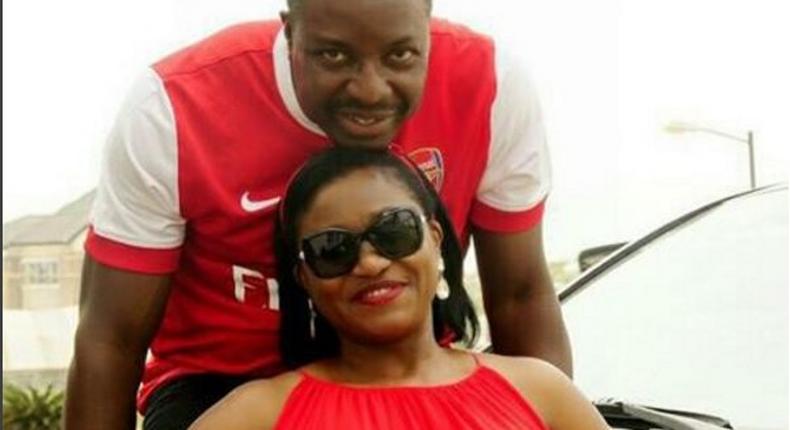 Ali Baba and wife mark 10th wedding anniversary, renew wedding vows