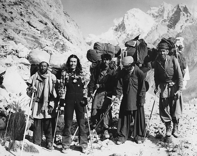 Z tragarzami, wyprawa na K2, 1982 r.