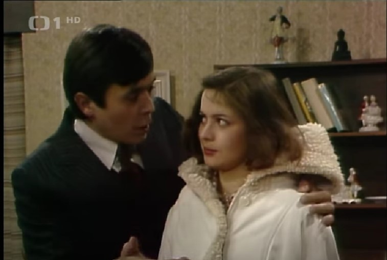 Abrhám a Šafránková vo filme Silvester slobodného pána.