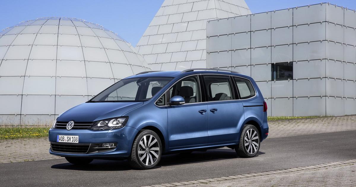 Volkswagen Sharan odświeżony zdjęcia