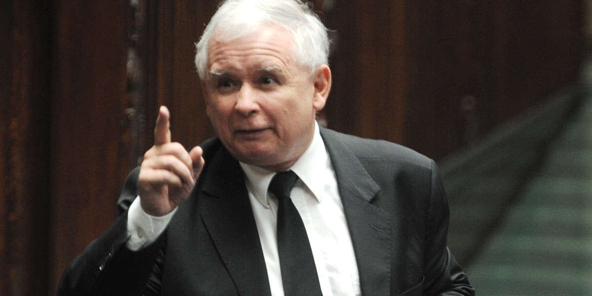 Jarosław Kaczyński w Sejmie