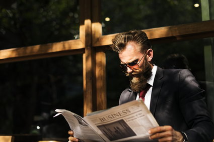 Czy biznesmenowi przystoi broda? Krótka historia zarostu