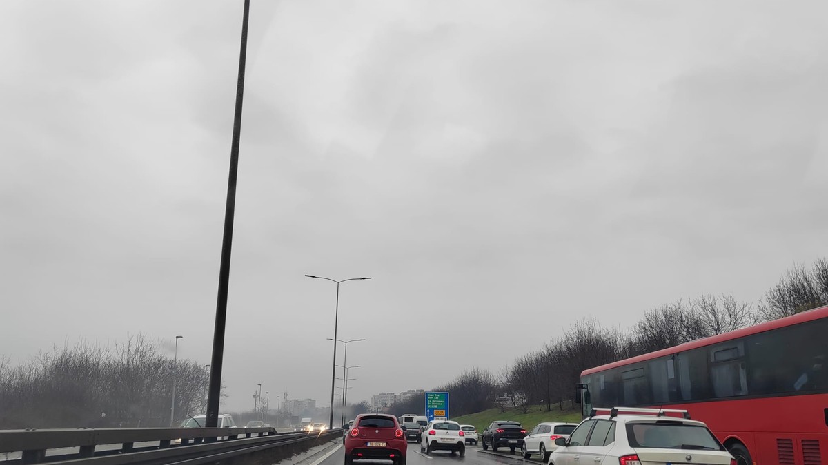 Kiša u Beogradu