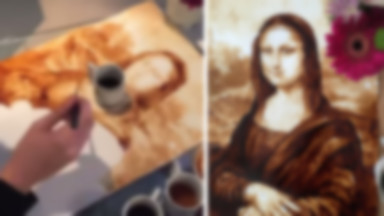 Czy można namalować Mona Lisę kawą?