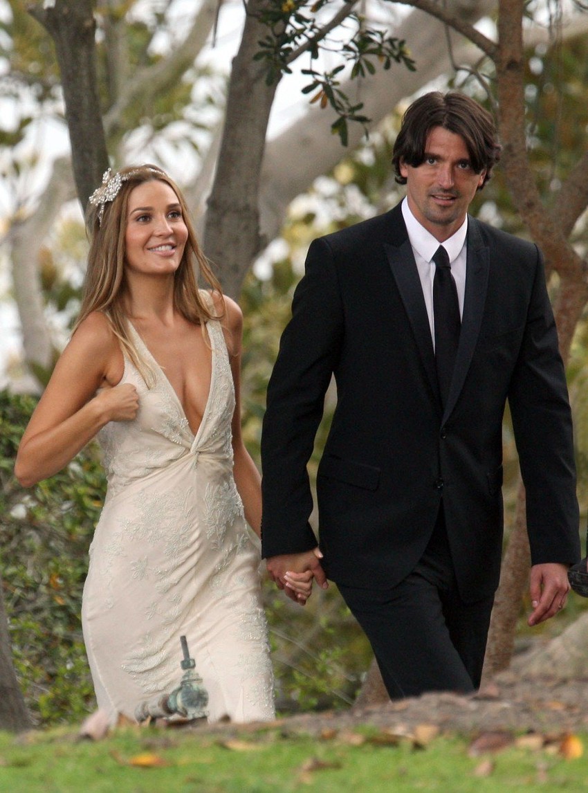 Goran Ivanišević i Tatjana Dragović