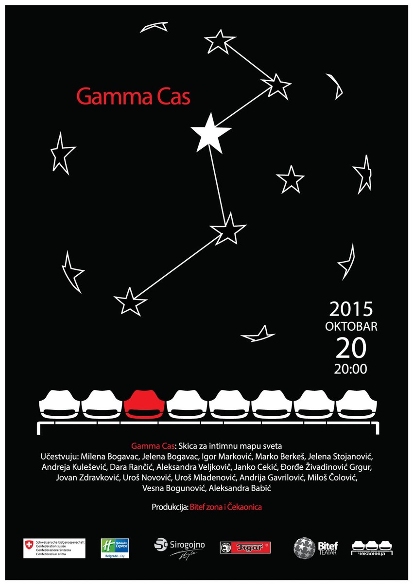 Plakat: Premijera predstave Milene Bogavac je sutra u Bitef teatru