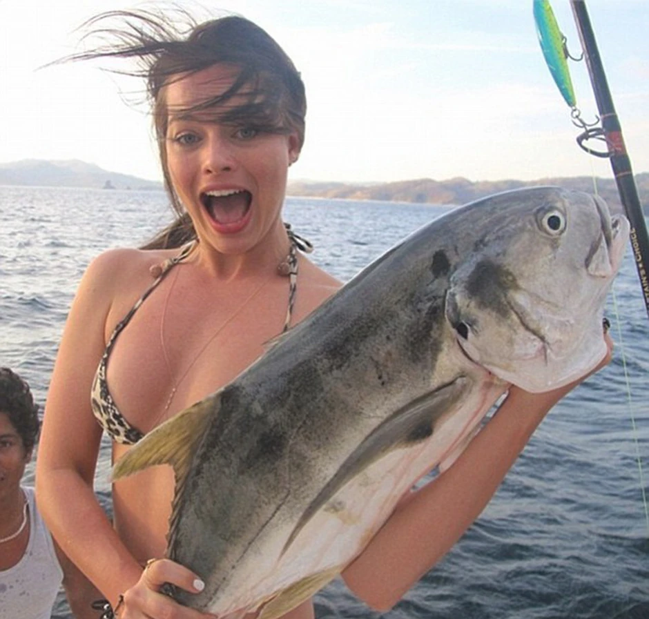 Glumica je strastveni pecaroš