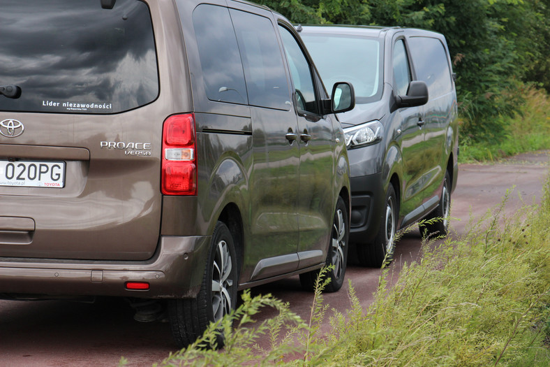 Toyota Proace Verso i Proace dostawcza