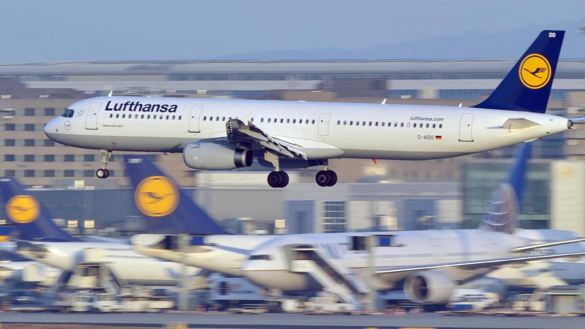 Lufthansa samolot