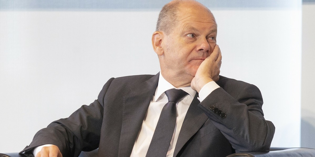 Kanclerz Niemiec, Olaf Scholz.