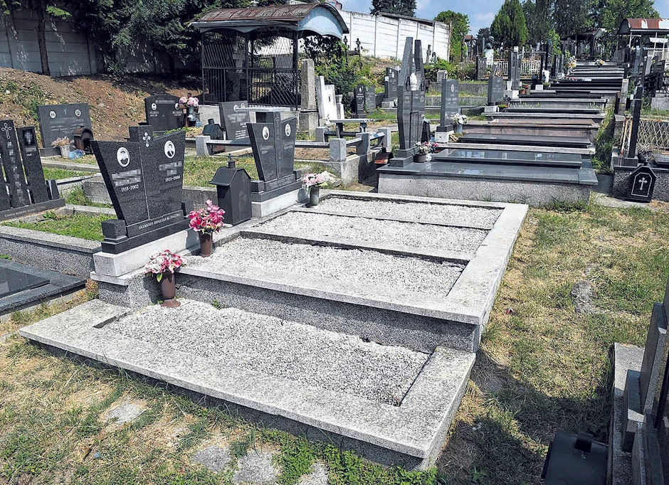 Groblje, ilustracija