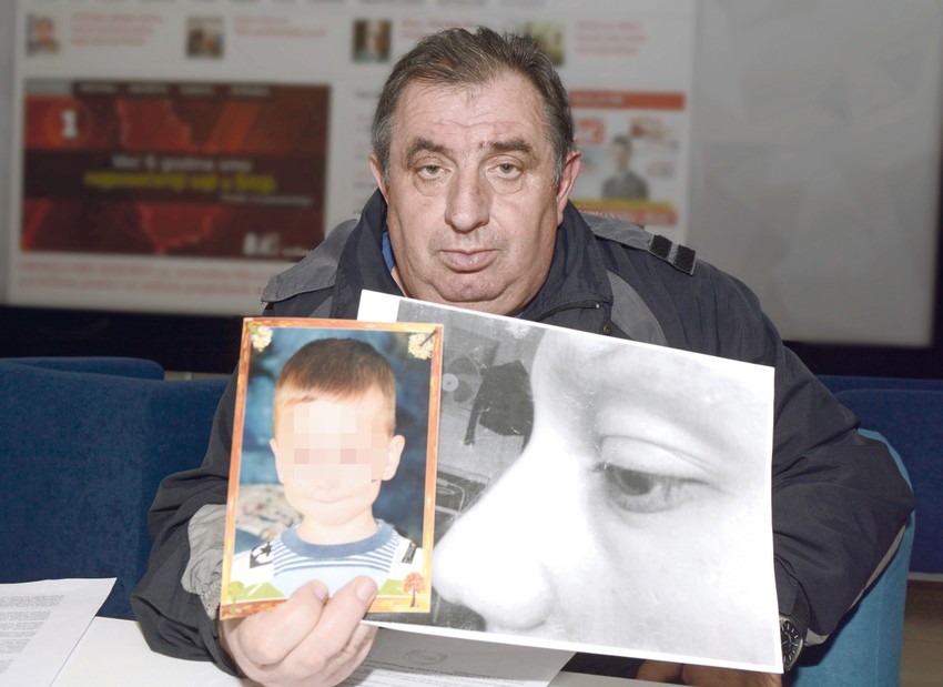 Istrajno: Spasoje Stefanović, deda petogodišnjeg mališana J. S.