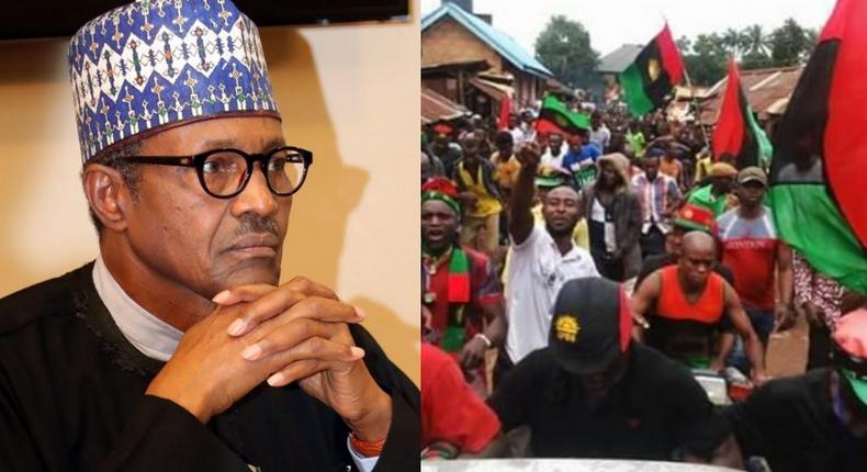Nigeria's separatis group, IPOB lashes out at President Muhammadu Buhari over his recent apology to Nigerians. (PMNews)
