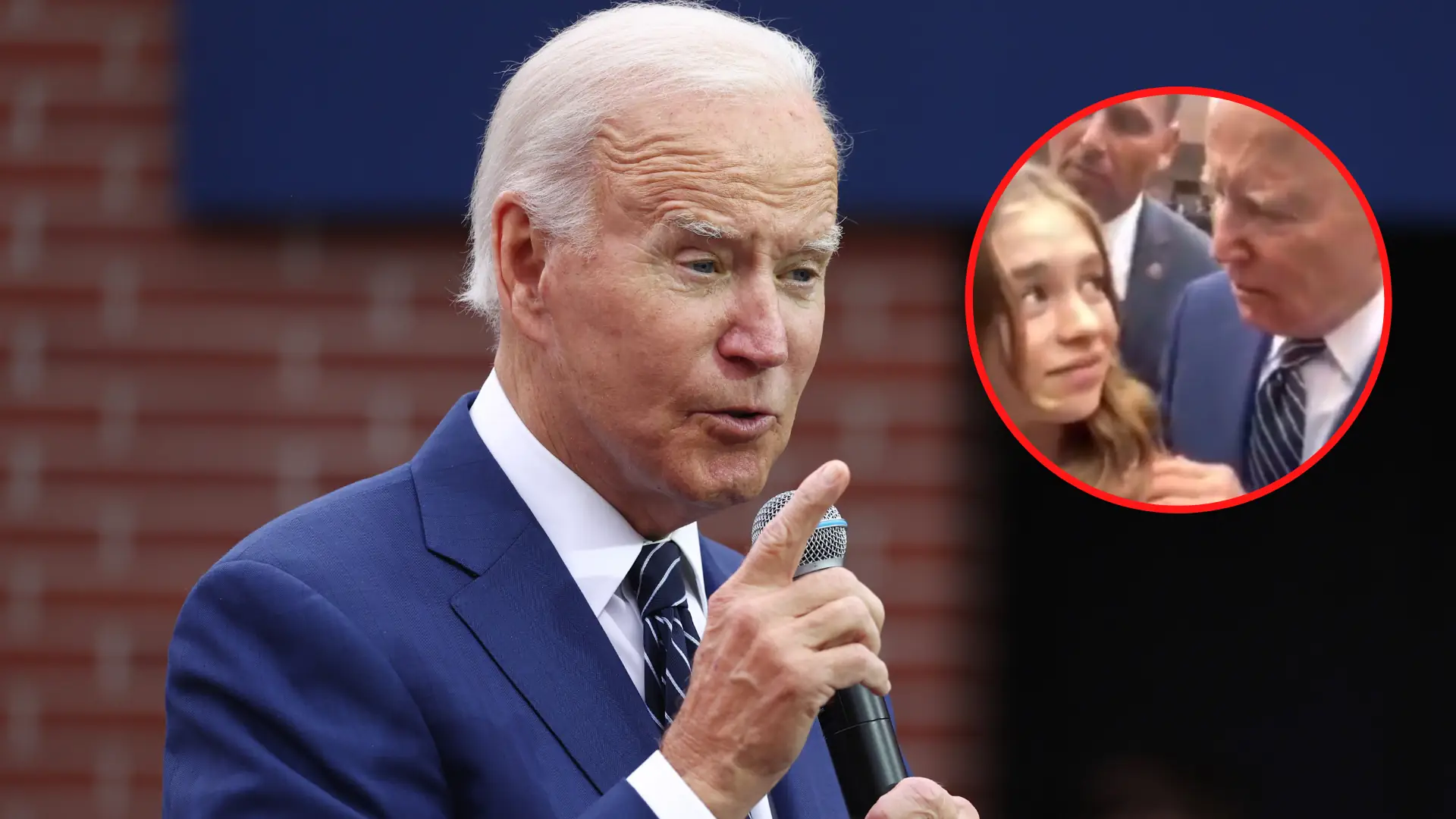 Joe Biden wprawił w zakłopotanie nastolatkę. Udzielił jej sercowej porady. "Creepy Joe" [WIDEO]