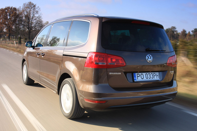 Sharan 2.0 TDI DSG Highline: VW przestał być sknerą