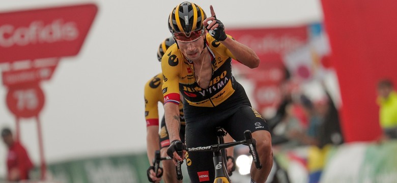Primoz Roglic wygrał 17. etap Vuelta a Espana