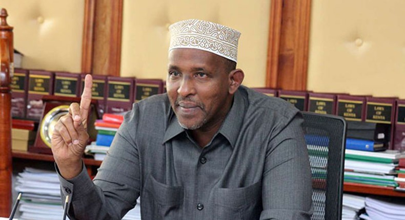 National Assembly Majority Leader Aden Duale