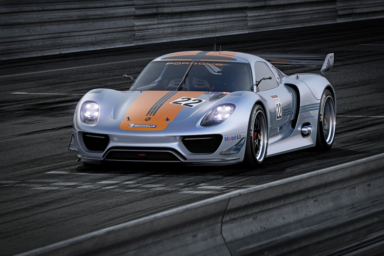 Porsche 918 RSR ma trzy silniki i nieźle się kręci