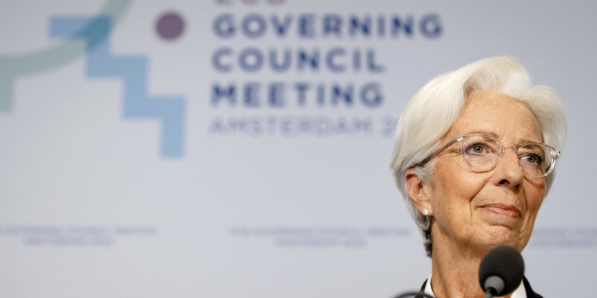 Christine Lagarde, Prezydent Europejskiego Banku Centralnego