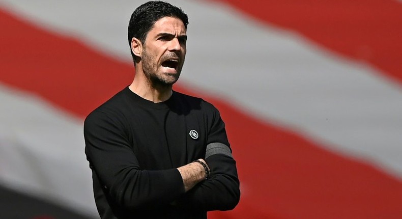 Arsenal manager Mikel Arteta Creator: FACUNDO ARRIZABALAGA