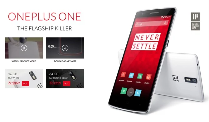 OnePlus One teraz w niższych cenach