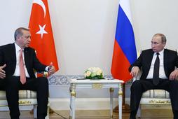 Turkish President Erdogan - Russian President Putin