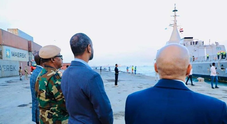 Egyptian warship delivers arms in Somalia, sparking regional concerns