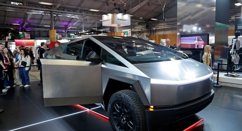The Tesla Cybertruck.Chesnot/Getty Images