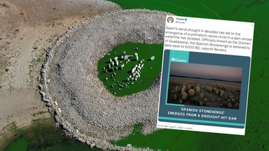 Susza odsłoniła "hiszpańskie Stonehenge". Głazy sprzed tysięcy lat