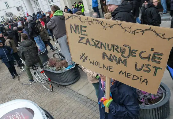 Spadliśmy w rankingu wolnej prasy. Podziękujcie za to rządowi