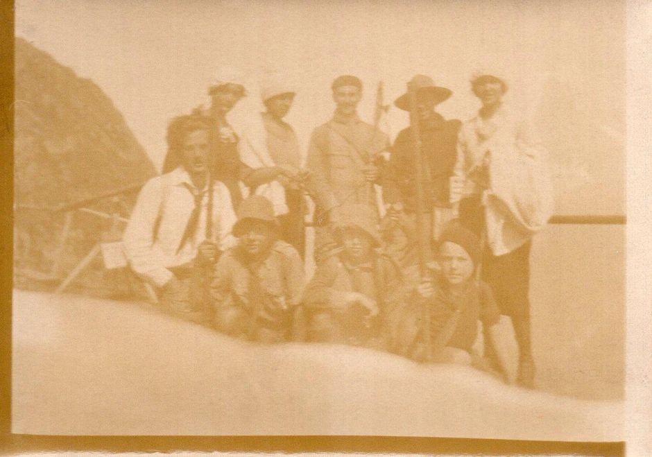 Miloš Crnjanski u lovu