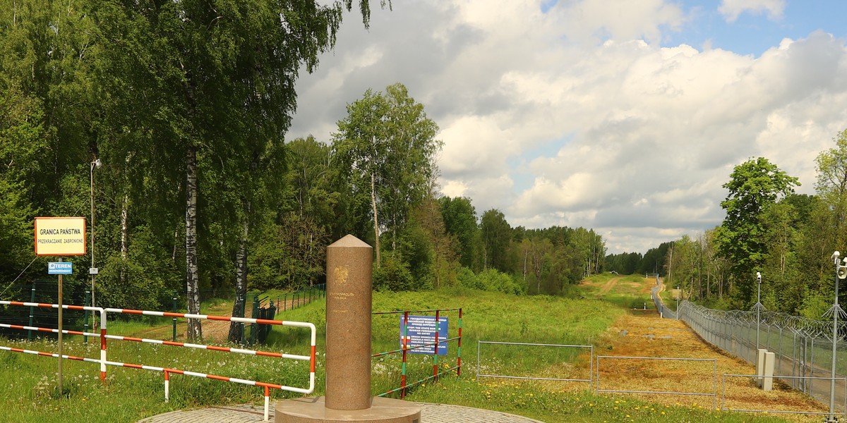 Trójstyk w Wisztyńcu. Tu stykają się granicami Polska, Litwa i Rosja.