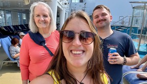 The author and her family on Norwegian Breakaway.Taylor Rains/Business Insider