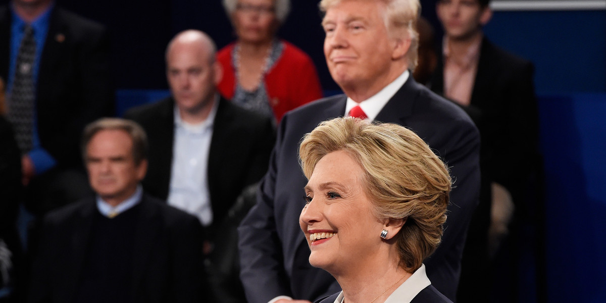 Trump had a surprisingly nice compliment for Hillary Clinton after he called her 'the devil' during the debate