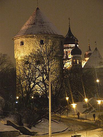 Galeria Estonia - Tallin, stare miasto nocą, obrazek 20