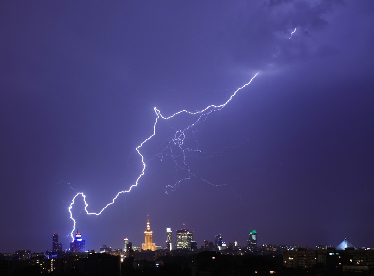 Uwaga, wracają burze Będzie bardzo groźnie