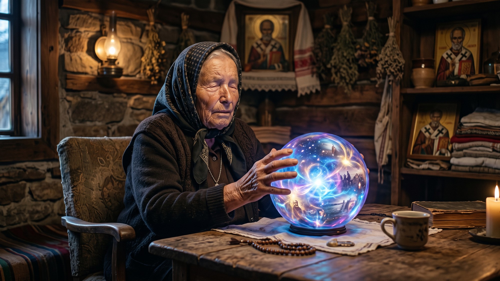 Baba Vanga je jednou z najznámejších veštkyň všetkých čias. (ilustračné foto vytvorené pomocou umelej inteligencie)