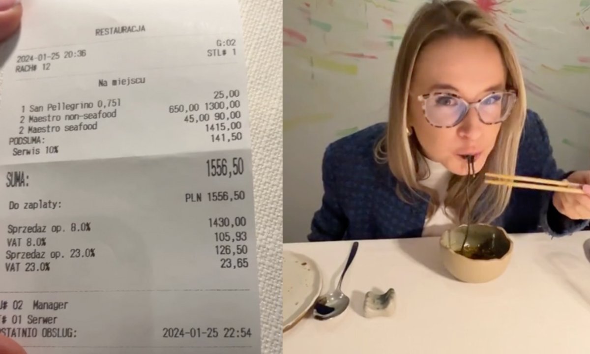 Zjadła w restauracji z gwiazdką Michelin. Wysokość napiwku zwala z nóg