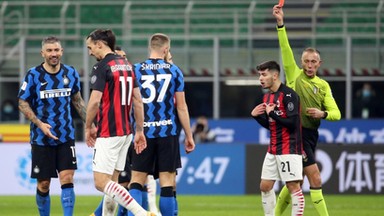 Puchar Włoch: Inter w półfinale kosztem Milanu, Ibrahimovic z czerwoną kartką