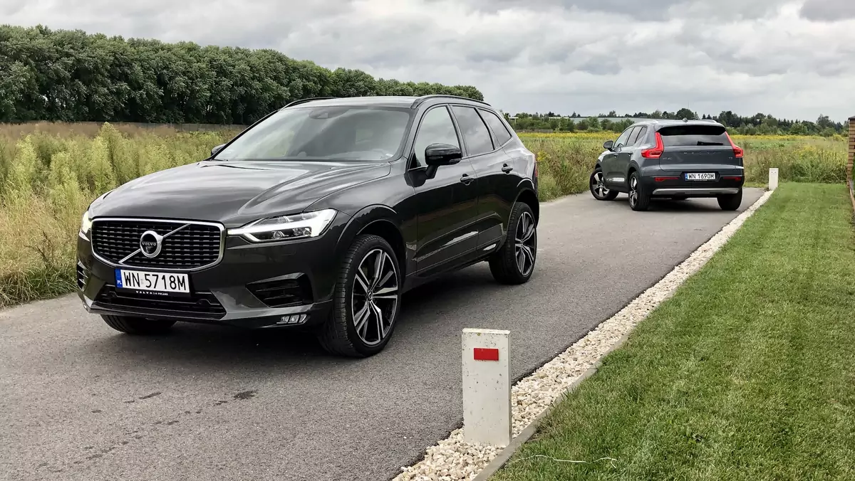 SUV-y XC40 i XC60 to najpopularniejsze modele Volvo