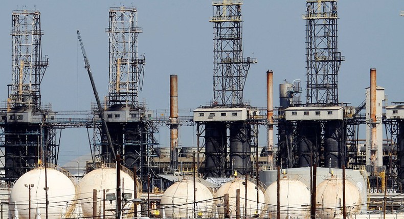 exxonmobil oil refinery california