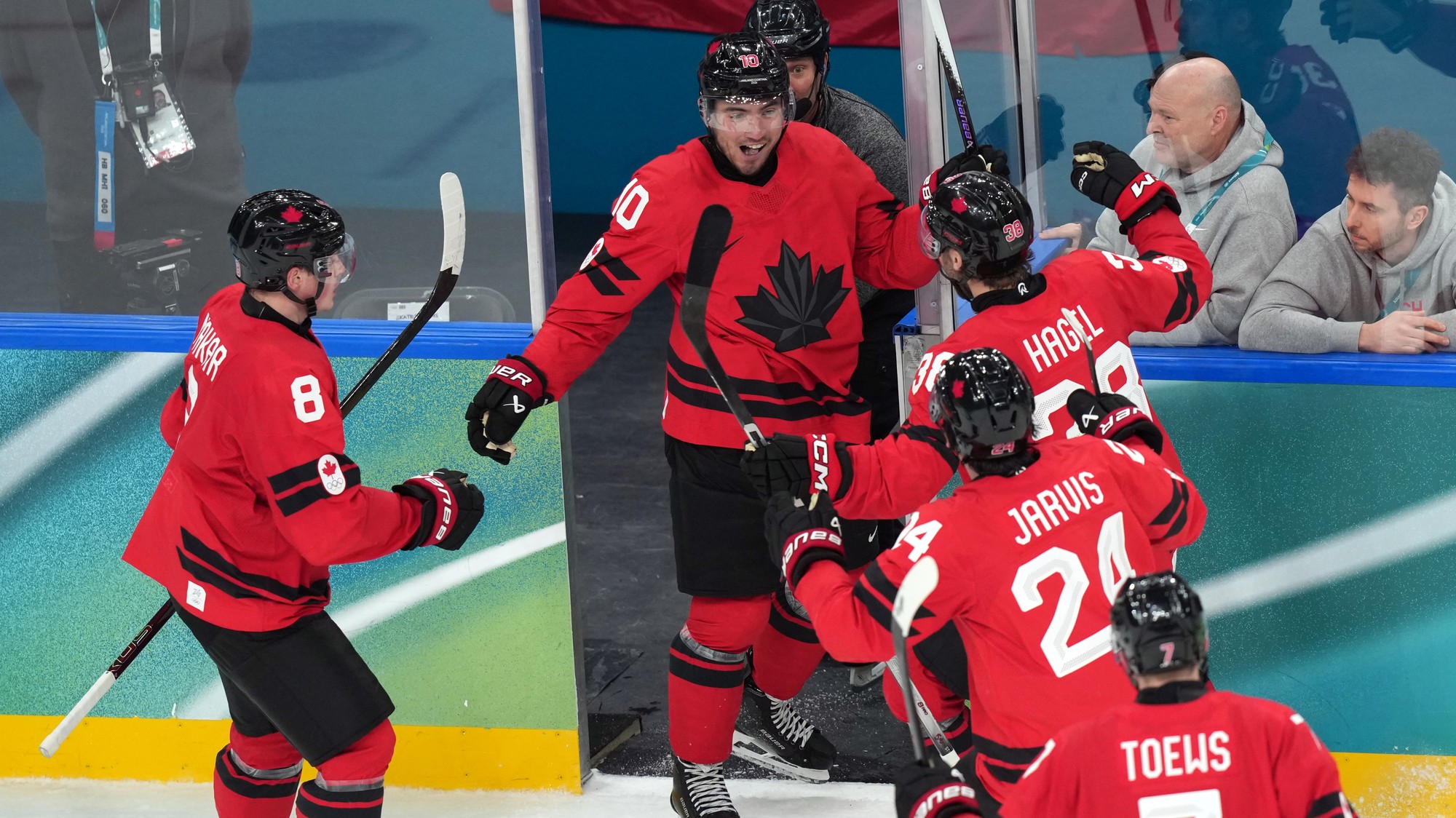 Zápas na ZOH 2026: Česko - Kanada.