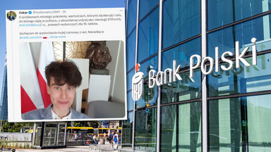 Młody działacz PiS tłumaczy się z posady w banku. "To najniższe merytoryczne stanowisko"