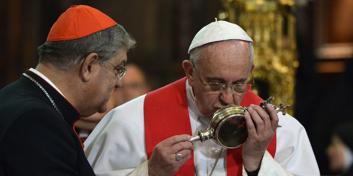 Cud papieża Franciszka.