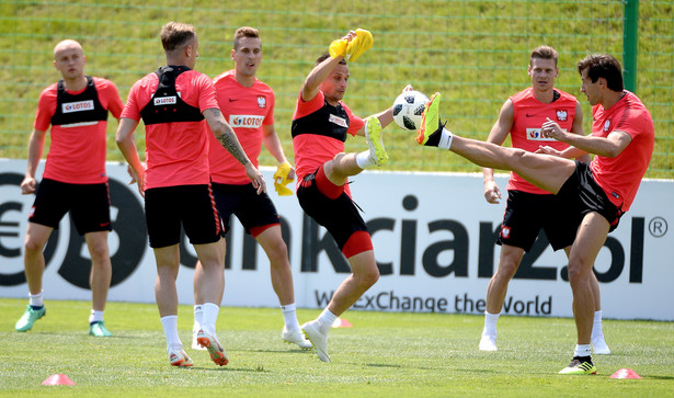 Grzegorz Krychowiak bohaterem wewnętrznego sparingu kadry. Strzelił jedyną bramkę