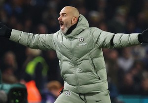 Ljutiti Enco Mareska na utakmici sa Lidsom početkom decembra, kada je Čelsi izgubio | Foto: Reuters