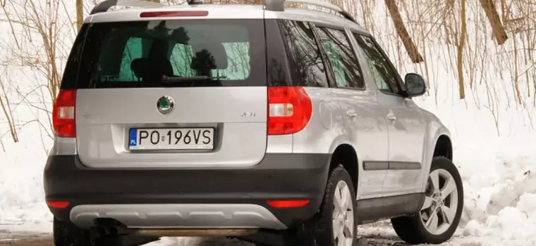 Skoda Yeti 1.4 TSI: we wnętrzu przestronnie i multimedialnie