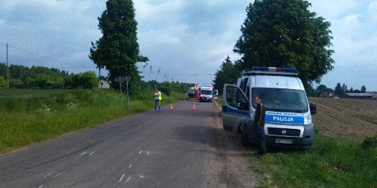 Potrącone dziecko leżało na drodze. Karetka przyjechała z opóźnieniem