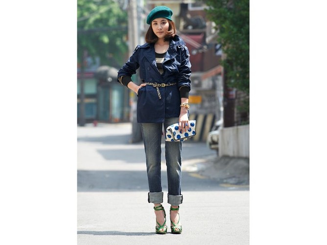 Adidas Originals w stylizacji z Seulu