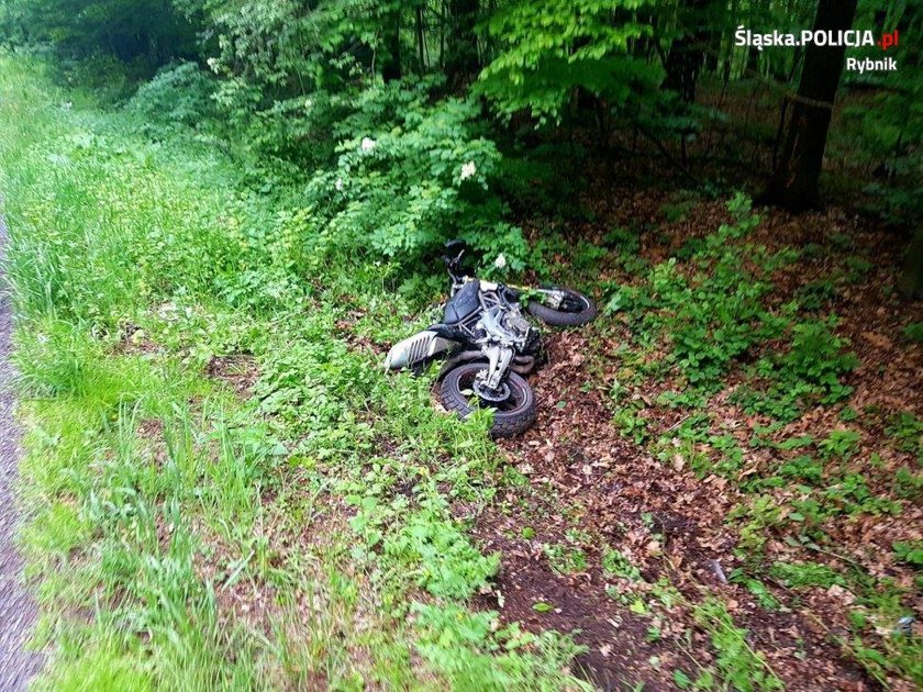 Z bronią maszynową uciekał przed policją